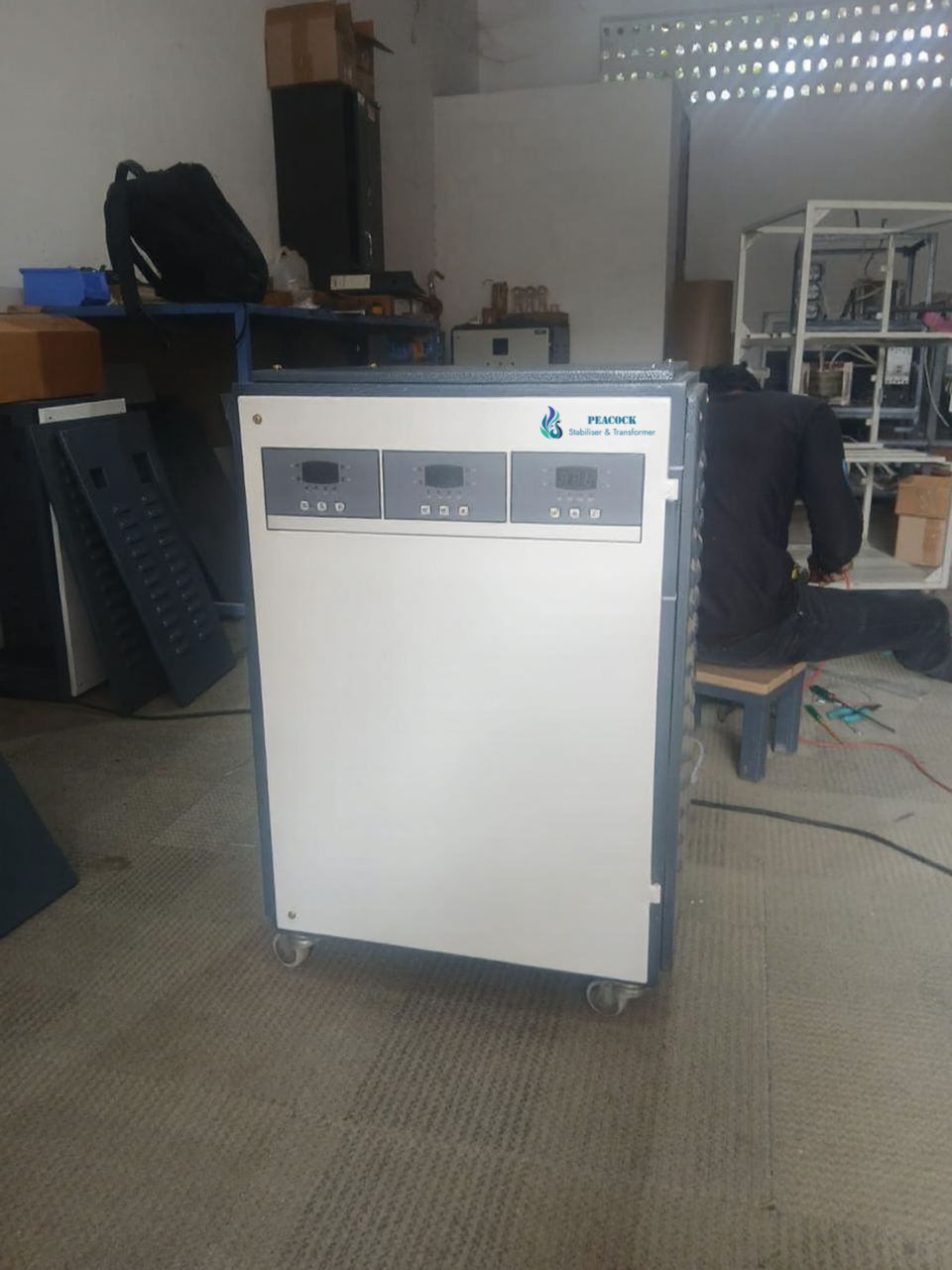 Residential Servo Stabiliser Side View